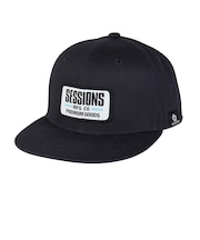 セッションズ(SESSIONS)帽子 ワッペン ベースボールキャップ 25080289 紺 NVY 日除け 日焼け対策 スポーツキャップ ファッション おしゃれ