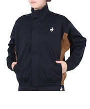 ルコックスポルティフ(lecoqsportif)はっ水 防風 保温 ストレッチ ボンディング フリースジャケット LT4FWB60L NV00