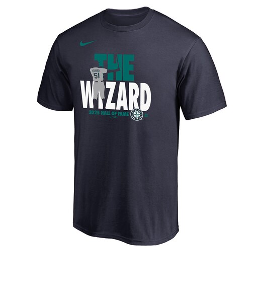 エムエルビー（MLB）野球ウェア イチロー HOF記念 レジェンドTシャツ ネイビー ML1325SS0052-NVY