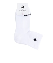 ルコックスポルティフ(lecoqsportif)テニス ショート ソックス LN5SSO10U WHNV