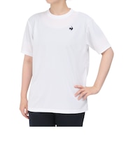 ルコックスポルティフ(lecoqsportif)テニスウェア エコペットショートスリーブシャツ LT5SHTZ1M WH00