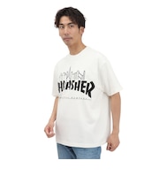 マンハッタンポーテージ(ManhattanPortage)半袖 プリントTシャツ THRASHER 25SS-MP-M614 WHITE
