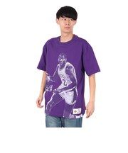 プレイヤー 半袖Tシャツ ロサンゼルス・レイカーズ NN8097-LALPURP