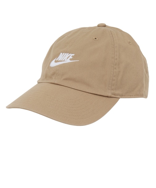 ナイキ(NIKE)帽子 クラブ アンストラクチャード フューチュラ ウォッシュ キャップ ベージュ 54-59cm FB5368-297 スポーツキャップ