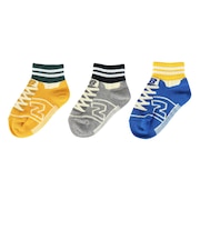 ニューバランス(new balance)靴下 ボーイズ 3足組ソックス LAS55648AS1 子供 ソックス 3足セット