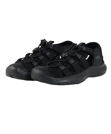 キーン（KEEN）ストラップサンダル シーニック エイチツー ブラック 1030760 レジャー アウトドア 軽量 フィット感 水陸両用 耐久性 防水性