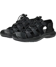 キーン(KEEN)ストラップサンダル シーニック エイチツー ブラック 1030389 レジャー アウトドア 軽量 フィット感 水陸両用 旅行 快適 速乾性