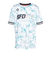 スフィーダ(SFIDA)サッカー フットサルウェア ジュニア ZONE昇華プラクティスシャツ1 JR SA-25111JR WHT