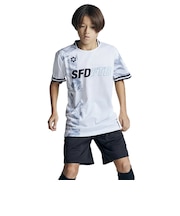 スフィーダ(SFIDA)サッカー フットサルウェア ジュニア ZONE昇華プラクティスシャツ2 JR SA-25112JR WHT