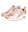 スケッチャーズ（SKECHERS）カジュアルシューズ ウノ メタリックス 177109-RSGD