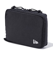 ニューエラ(NEW ERA)マルチポーチ 黒 14524566 メッシュポケット ペンホルダー 仕分け お出かけ 旅行 トラベル 旅行ポーチ
