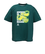 ヒュンメル(hummel)スポーツウェア コットンライク Tシャツ ユニセックス グリーン UVカット XB HAPB4094XB-563