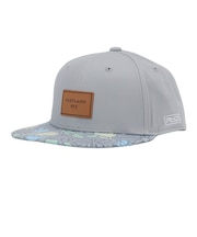 ライズ(RYZ)帽子 フラワーパターン ベースボールキャップ グレー RZ20ST25SS0046 GRY カジュアル ファッション おしゃれ スト系