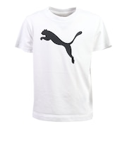 プーマ(PUMA)ジュニア ESS キャットロゴ 半袖Tシャツ 687784 02 WHT