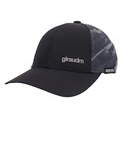 帽子 ジュニア レーザーカット メッシュキャップ 黒 CP5S0009-WA899-GRST BLK 吸汗速乾 リフレクター 接触冷感 通気性