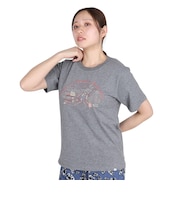 エルケクス（ELKEX）半袖Tシャツ EMBROIDERY ワイド EKL5S10041 CGRY