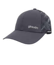 帽子 ジュニア レーザーカット メッシュキャップ CP5S0009-WA899-GRST CGRY 吸汗速乾 リフレクター 接触冷感 通気性