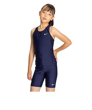ナイキ(NIKE)スクール水着 ジュニア 女子 水泳 セパレーツ 紺 1991107-019 120-170センチ めくれ防止スナップボタン ウエスト調整可 …