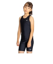 ナイキ(NIKE)スクール水着 ジュニア 女子 水泳 セパレーツ 黒 120-170センチ 1991107-009 スク水 学生 小学生 中学生 めくれ防止ス…