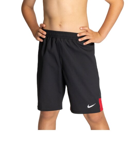 ナイキ（NIKE）スクール水着 ジュニア 男子 水泳 ボレーショーツ 赤 130-170センチ 1991104-005 ウエスト調整可 部活 学校 小学生 競…