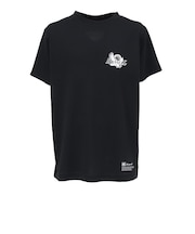 ラッセル(RUSSELL)ジュニア バスケットボールウェア 半袖 EAGLE Tシャツ RBBJ25S013 BLK