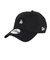 ニューエラ（NEW ERA）帽子 キャップ 920 ミニロゴ ロサンゼルス・ドジャース 黒 Mサイズ 14682988 シンプル カジュアル 野球 おしゃれ