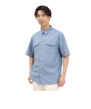 エルケクス(ELKEX)半袖 ダンガリーシャツ EKM5S10022 IBLU