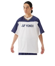 ヨネックス（YONEX）テニスウェア ユニ半袖Vブレーカー 30114Y-011