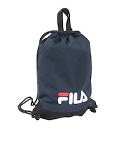 フィラ(FILA)水泳バッグ ベーシックナップサック 紺 125520 NV シンプル ロゴ 軽量 カジュアル スポーティー 運動 部活