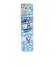 白元アース(Hakugen Earth)冷却スプレー アイスノン 爆冷スプレー無香料 大容量 330ml 消臭 冷感 暑さ対策 熱中症対策 メントール