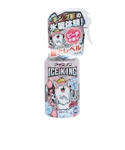 白元アース(Hakugen Earth)冷却ミスト アイスノンシャツミストICEKING ピーチの香り 300ml 冷却スプレー 冷感 ひんやり 除菌 消臭