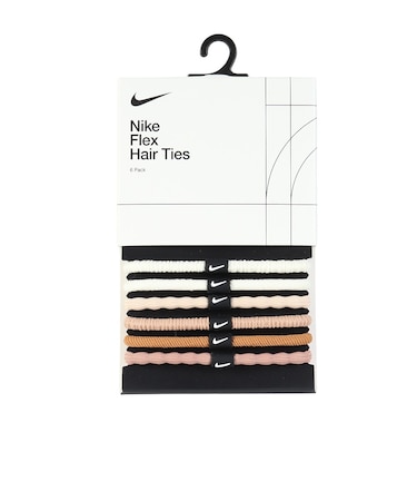 ナイキ（NIKE）フレックス ヘアタイ 6本パック BN2085-202 ヘアバンド ヘッドギア トレーニング 部活 運動 スポーツ