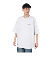 ベンデイビス(BEN DAVIS)ドローコード付ヘビーウェイト ワンポイントロゴ 半袖Tシャツ 25580003-LGRY
