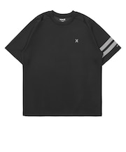ハーレー(HURLEY)ファントム サマー スウェット ショートスリーブ Tシャツ MCSS251134-BLK