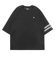 ハーレー(HURLEY)ファントム サマー スウェット ハーフスリーブ Tシャツ MCHS251133-BLK