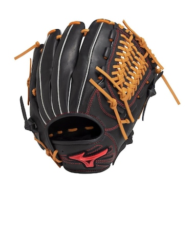 ミズノ（MIZUNO）軟式 グラブ オールラウンド用 野球グローブ 一般 ウィルドライブ レッド IBE サイズ10 1AJGR32800 0949