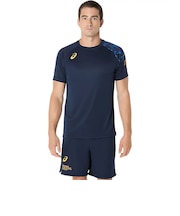 アシックス(ASICS)バレーボールウェア トップライン ファミリー 半袖シャツ 2053A213.400