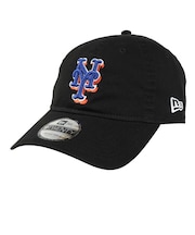 ニューエラ(NEW ERA)帽子 キャップ 9TWENTY ニューヨーク・メッツ ウォッシュドコットン ブラック×チームカラー Mサイズ 14525124