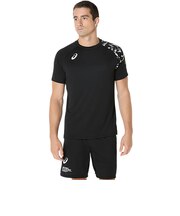 アシックス(ASICS)バレーボールウェア トップライン ファミリー 半袖シャツ 2053A213.001