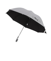 プーマ(PUMA)傘 晴雨兼用SV 55cm JP 傘 PBS75JP55 SL 紫外線対策 遮光 軽量 反射素材 ロゴ シンプル 学生 ジャンプ傘 長傘