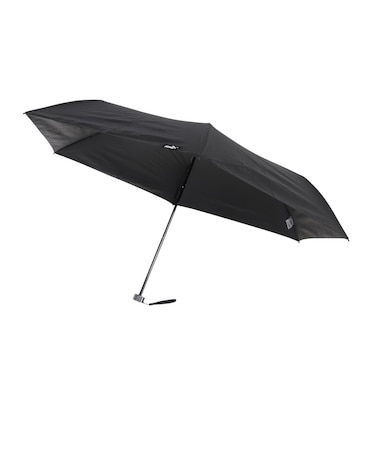 プーマ（PUMA）折りたたみ傘 晴雨兼用ジャンプ傘 ワンポイント 60cm PBP81MN60 BK UPF50+ UVカット 遮光 軽量 日傘 雨傘