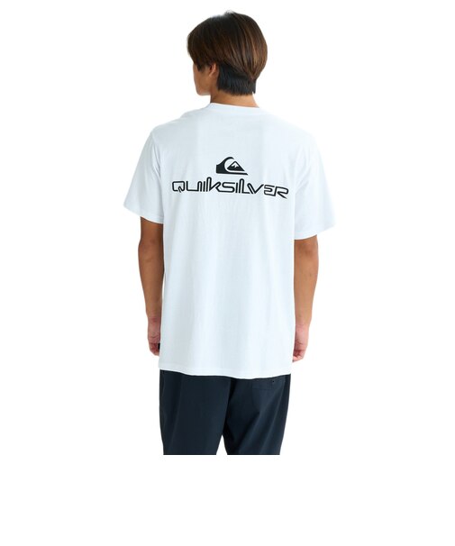 クイックシルバー（Quiksilver）DOUBLE LOGO 半袖Tシャツ 25SUQST252013WHT