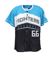 ファイターズ(Fighters)野球 エスコンフィールド レプリカユニフォーム 万波 中正 66 HN08-25AS-0002-66