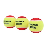ヘッド(HEAD)ジュニア テニスボール 3球入り STAGE 3 RED 578433