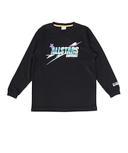コンバース(CONVERSE)バスケットボールウェア ジュニア プリントロングスリーブシャツ CB442357L-1900