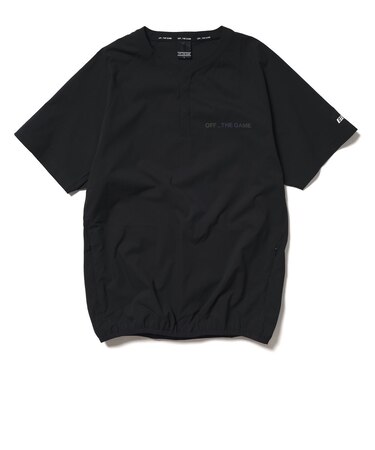オフ ザ ゲーム（OFF THE GAME）野球ウェア 半袖 ウィンドブレーカーシャツ OG0125SS0003-BLK
