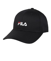 フィラ(FILA)帽子 TCキャップ 黒 24001300101980 手洗い可 吸汗速乾 日焼け対策 日差し対策 お出かけ シンプル ファッション ロゴ