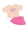 ナイキ（NIKE）ガールズ WILD SCOOTER 半袖Tシャツ スカート 上下セット 26M926-AFN