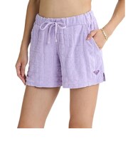 ロキシー(ROXY)ショートパンツ パイル生地 SUNBATHING SHORTS 25SURPT252035LAV