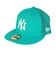 ニューエラ（NEW ERA）帽子 キャップ 59FIFTY トラッカー Beautiful Beach ニューヨーク･ヤンキース 青 S-Lサイズ 14388…